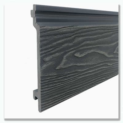 Traditional 3C Slate Grey Composite Cladding Board 3.6m  145mm x 21mm Exterior Wall Panel