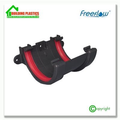 Union Bracket 112mm Half Round Gutter Anthracite Grey