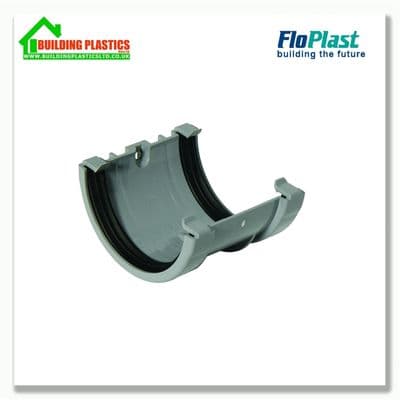Union Bracket 76mm Floplast MiniFlo Grey