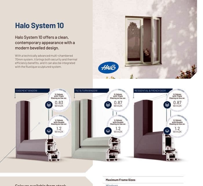 VEKA Halo System 10