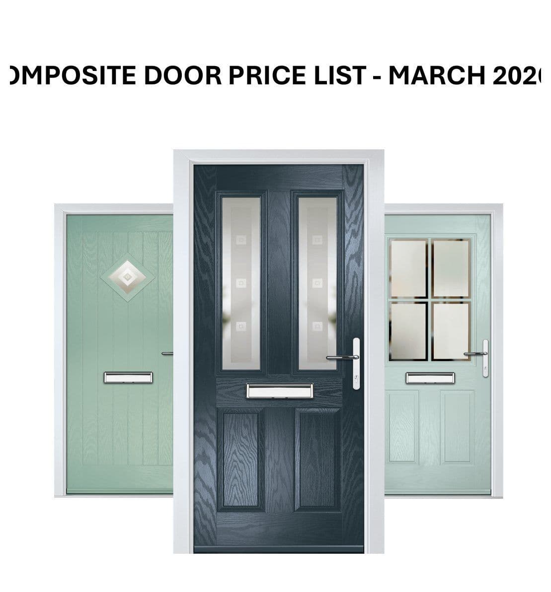 Popular composite door styles and prices