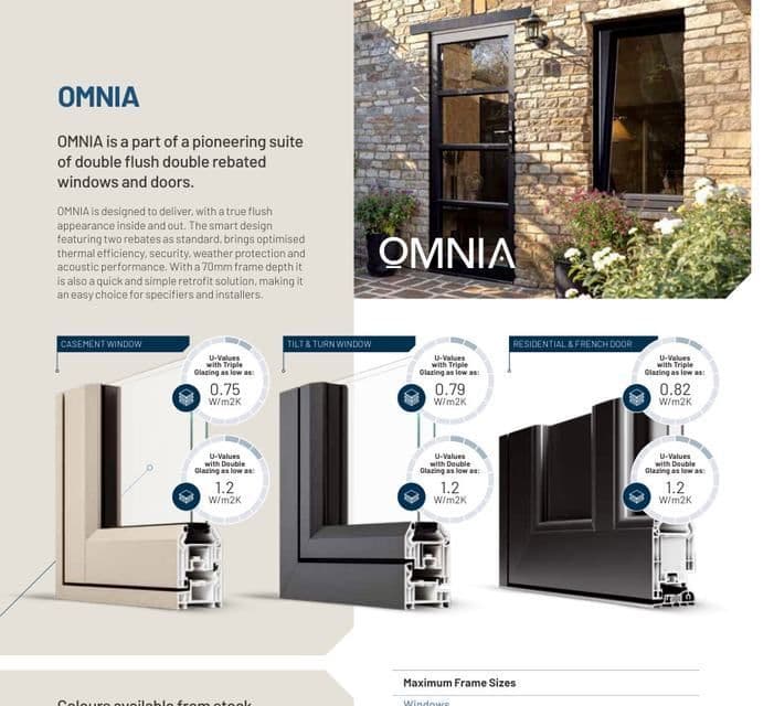 VEKA OMNIA uPVC system