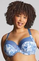 BLISS BLORAL BLUE BRA