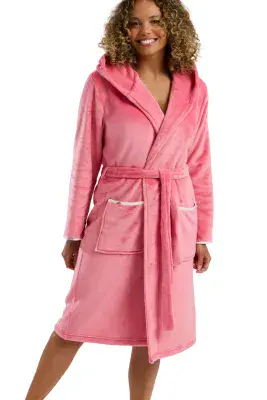 Playful Pooch Snuggly Fleece Hooded Wrap