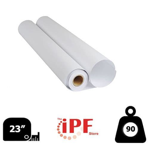 23.4 inch | 594mm x 90m CAD Paper | 90gsm
