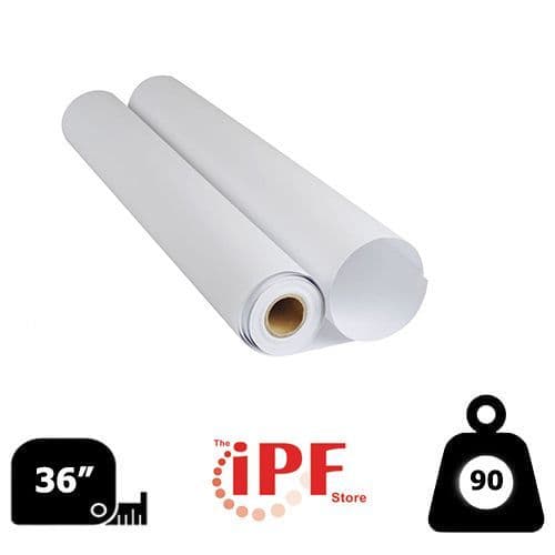 36 inch | 914mm x 90m CAD Plotter Paper | 90gsm