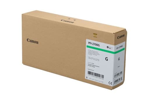Canon GP-4000 Green Ink Cartridge 700ml - Genunine Canon PFI-2700G Green Ink Tank