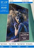 Canon imagePROGRAF PRO-2600 Printer | 24″ inch | A1 | 12 Colour | 6405C003AA