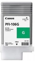 Canon iPF6300 Green Ink Cartridge - Genuine Canon PFI-106G Green Ink - 6628B001AA