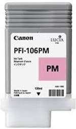 Canon IPF6300 Photo Magenta Ink Cartridge - Genuine Canon PFI-106PM Photo Magenta Ink  - 6626B001AA