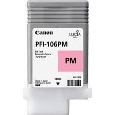 Canon IPF6300s Photo Magenta Ink Cartridge - Genuine Canon PFI-106PM Photo Magenta Ink  - 6626B001AA