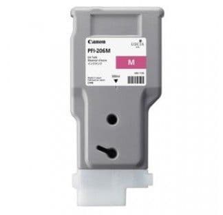 Canon IPF6400SE Magenta Ink Cartridge - Genuine Canon PFI-206M Magenta Ink - 5305B001AA