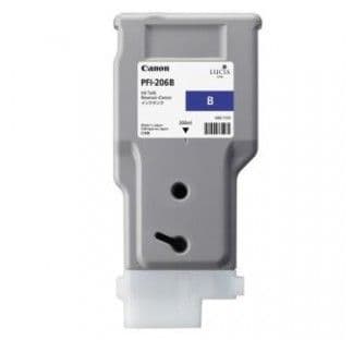 Canon iPF6450 Blue Ink Cartridge - Genuine Canon PFI-206B Blue Ink  - 5311B001AA