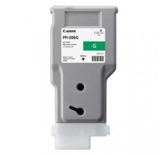 Canon iPF6450 Green Ink Cartridge - Genuine Canon PFI-206G Green Ink  - 5310B001AA