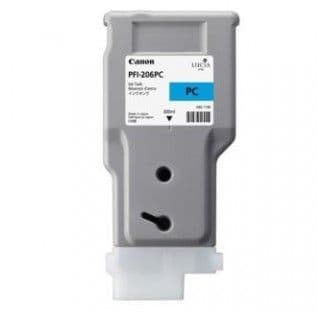 Canon iPF6450 Photo Cyan Ink Cartridge - Genuine Canon PFI-206PC Ink  - 5307B001AA