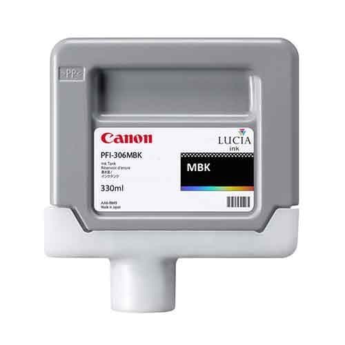 Canon iPF8400SE Matte Black Ink Cartridge - Genuine Canon PFI-306MBK Ink  - 6656B001AA