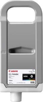 Canon iPF8400SE Matte Black Ink Cartridge - Genuine Canon PFI-706MBK Matte Black Ink  - 6680B001AA