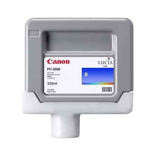 Canon iPF9400 Blue Ink Cartridge - Genuine Canon PFI-306B Ink - 0173B001AA