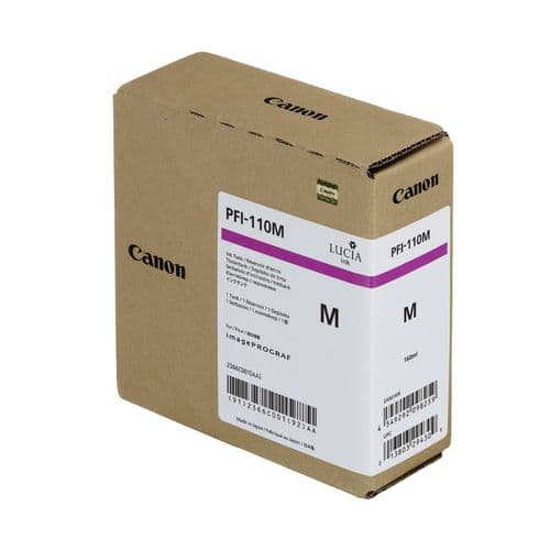Canon PFI-110M Magenta Ink Cartridge 160ml