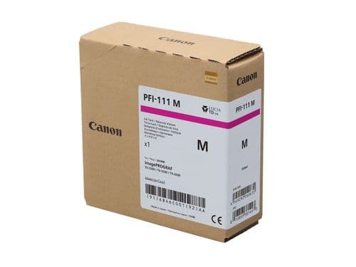 Canon PFI-111M Magenta Ink Tank 160ml (6846C001AA) for Canon imagePROGRAF TX-3200 & TX-4200 Printers