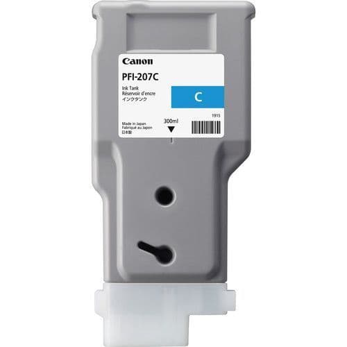 Canon PFI-207C Cyan Ink Cartridge 300ml