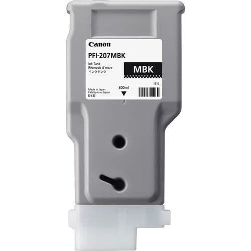 Canon PFI-207MBK Matte Black Ink Cartridge 300ml
