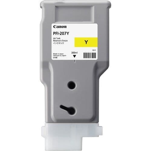 Canon PFI-207Y Yellow Ink Cartridge 300ml