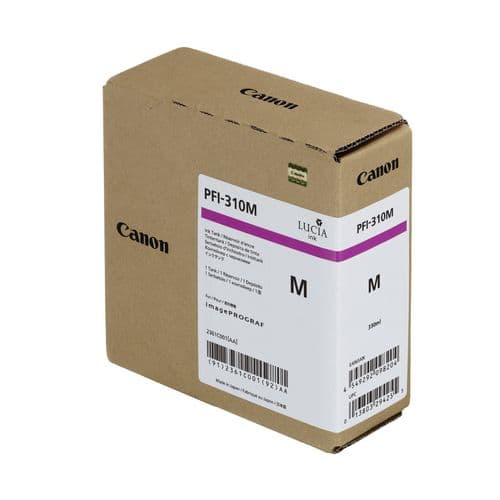 Canon PFI-310M Magenta Ink Cartridge 330ml