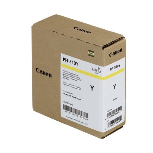 Canon PFI-310Y Yellow Ink Cartridge 330ml