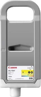 Canon PFI-706Y Yellow Ink Cartridge 700ml
