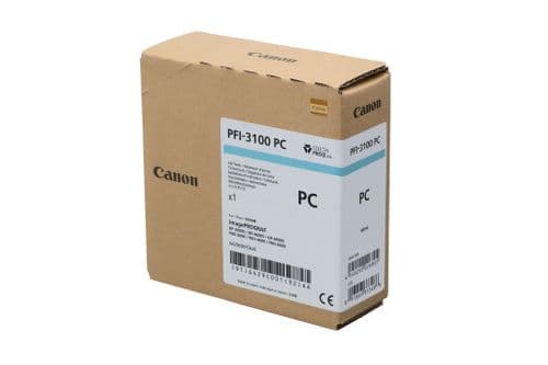 Canon PRO-4600 Photo Cyan Ink Cartridge 160ml - Genuine Canon PFI-3100PC Ink Tank