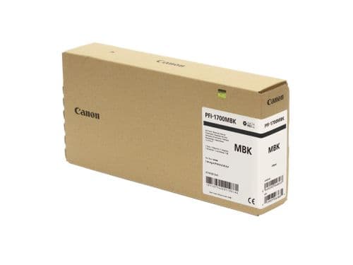 Canon PRO-6100 Matte Black Ink Cartridge 700ml | Genuine Canon PFI-1700MBK (0774C001AA)