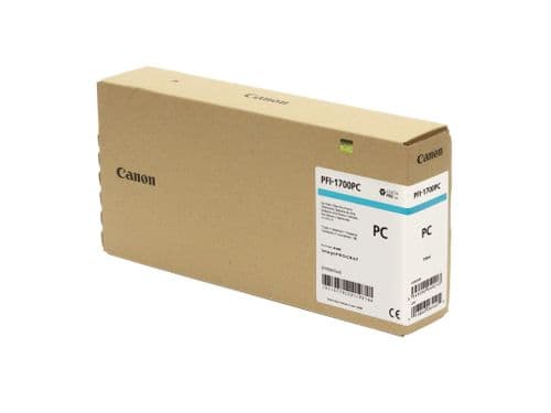 Canon PRO-6100 Photo Cyan Ink Cartridge 700ml | Genuine Canon PFI-1700PC (0779C001AA)