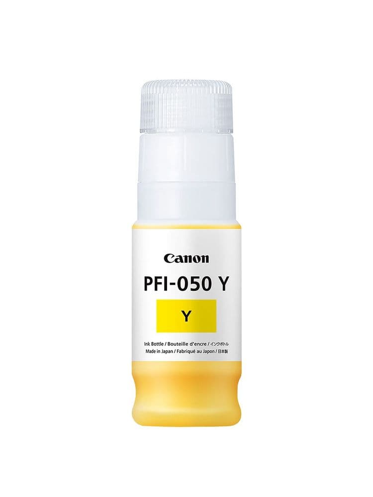 Canon TC-20 Yellow Ink Cartridge / Canon PFI-050Y (70ml) Yellow Ink Tank