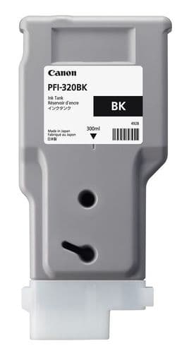 Canon TM-305 Black Ink Cartridge - Canon PFI-320bk 300ml Ink Tank