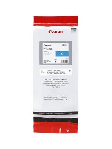 Canon TM-355 Cyan Ink Cartridge - Canon PFI-320c 300ml Ink Tank