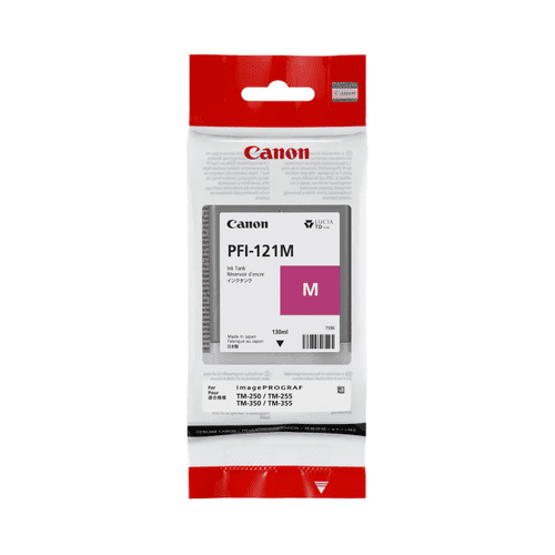 Canon TM-355 Magenta Ink Cartridge - Canon PFI-121m 130ml Ink Tank