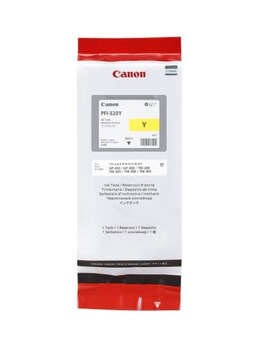 Canon TM-355 Yellow Ink Cartridge - Canon PFI-320y 300ml Ink Tank