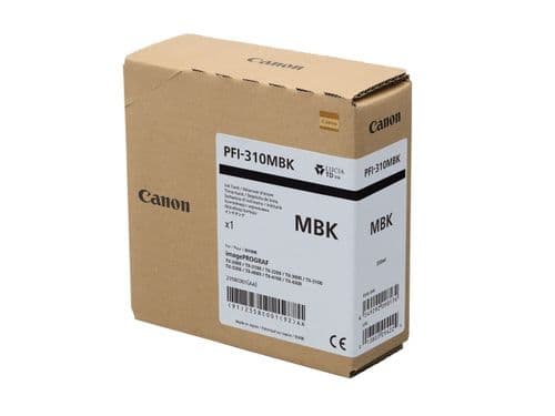 Canon TX-4200 Matte Black Ink Cartridge | 330ml Ink | PFI-310MBK | 2358C001AA