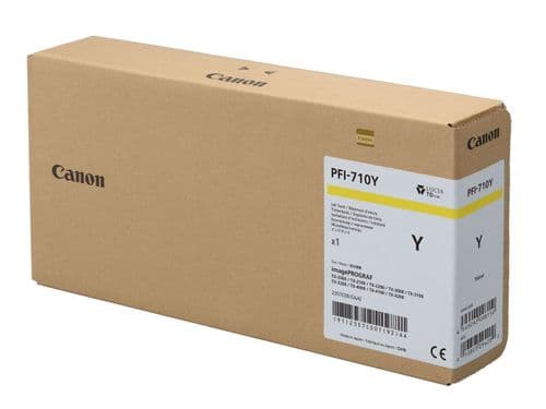 Canon TX-4200 Yellow Ink Cartridge | 700ml Ink | PFI-710Y | 2357C001AA