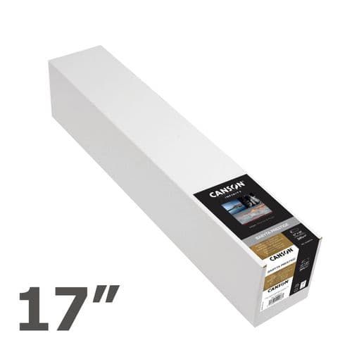 Canson Infinity Baryta Prestige II 340gsm | 17in x 15m | 340GSM | C33625S013