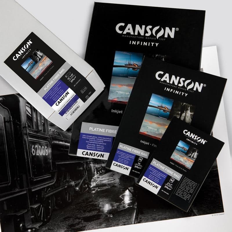 Canson Infinity Platine Fibre Rag A3 X 25 Sheets Satin C206211038