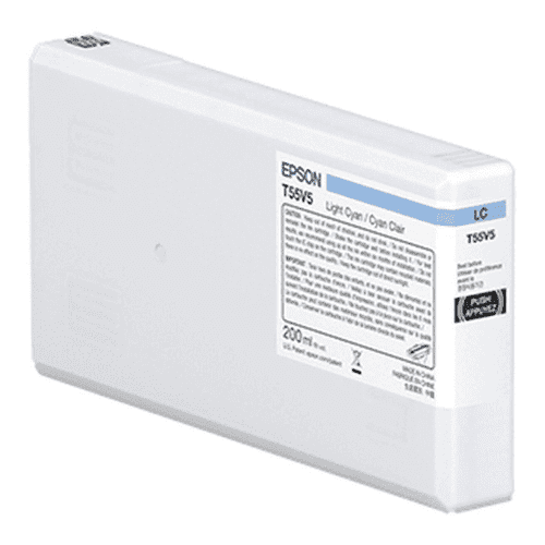 Epson SureColor SC-P5300 Light Cyan Ink Cartridge | 200ml | C13T55W500