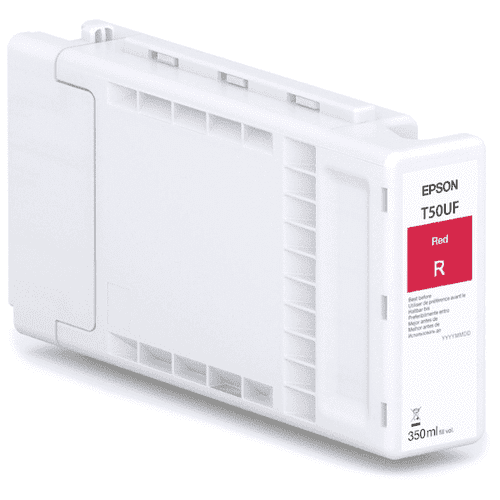 Epson SureColor SC-T3700 Red Ink Cartridge| UltraChrome XD3 | 350ml | C13T50UF00