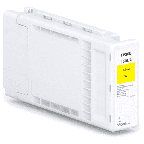 Epson SureColor SC-T3700 Yellow Ink Cartridge| UltraChrome XD3 | 350ml | C13T50U400