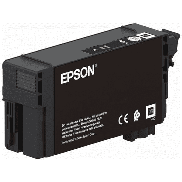Epson SureColor SC-T5100 Black Ink Cartridge| UltraChrome XD2 | 50ml | C13T40C140