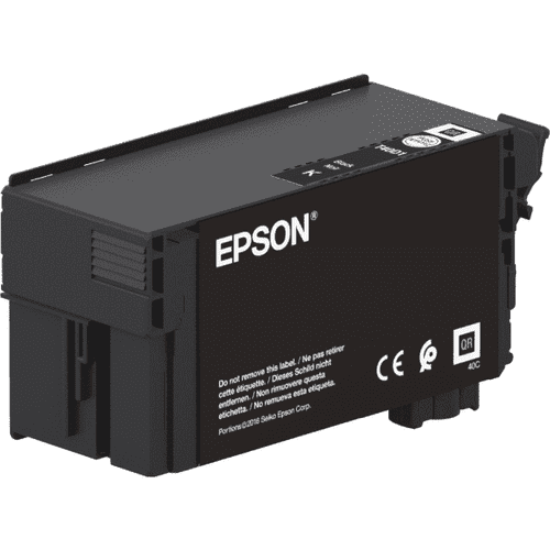 Epson SureColor SC-T5100 Black Ink Cartridge| UltraChrome XD3 | 80ml | C13T40D140