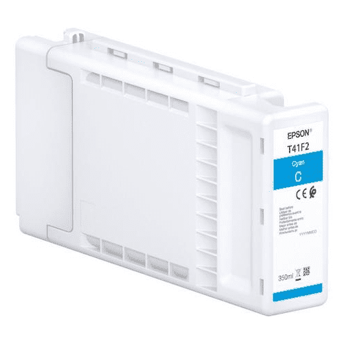 Epson SureColor SC-T5400 Cyan Ink Cartridge| UltraChrome XD2 | 350ml | C13T41F240