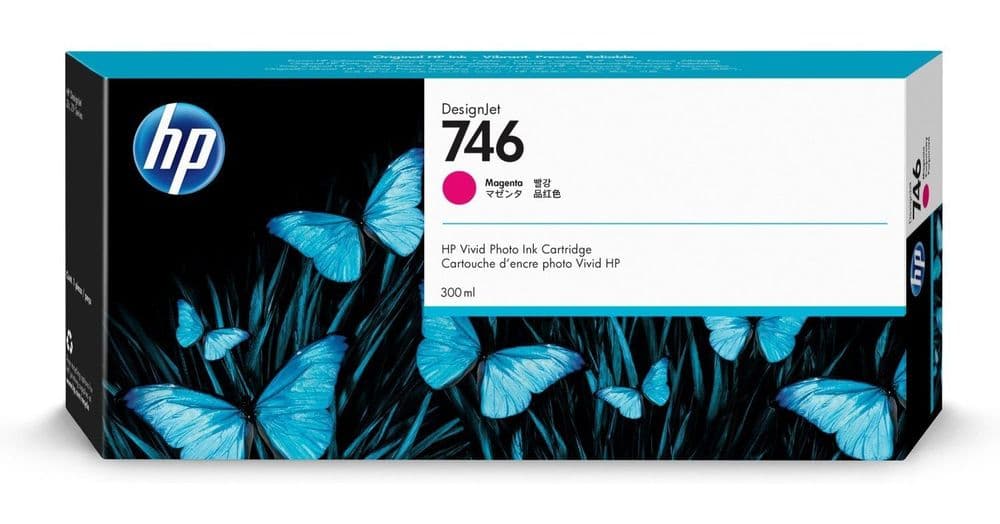 HP 746 Magenta Ink Cartridge - HP P2V78A