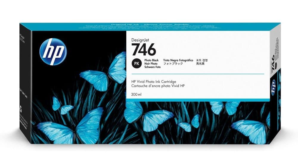 HP 746 Photo Black Ink Cartridge - HP P2V82A